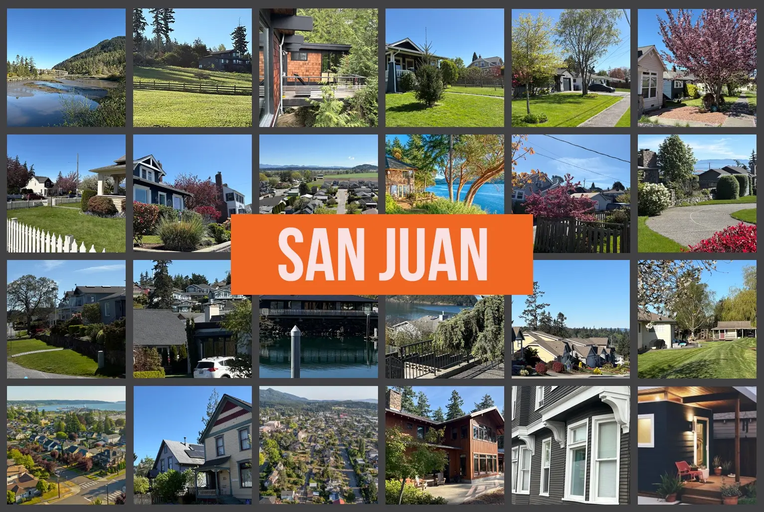 Residential homes in San Juan served by Foundation Restoration